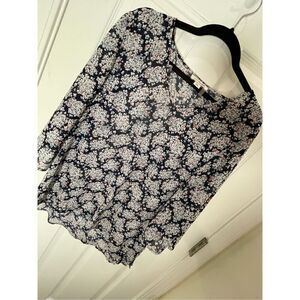 Simply Noelle women’s blouse L/XL floral